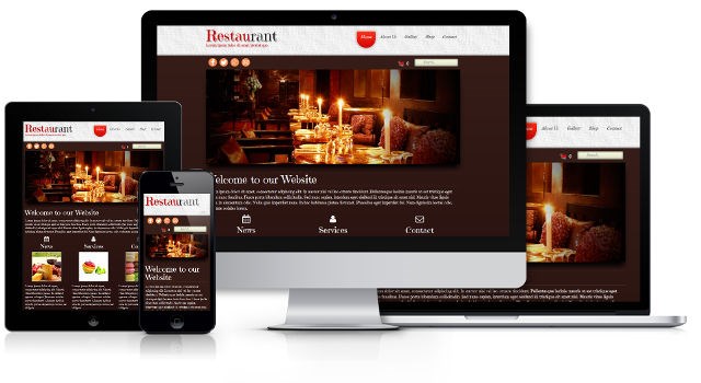 thiết kế web nhà hàng chuyên nghiệp 