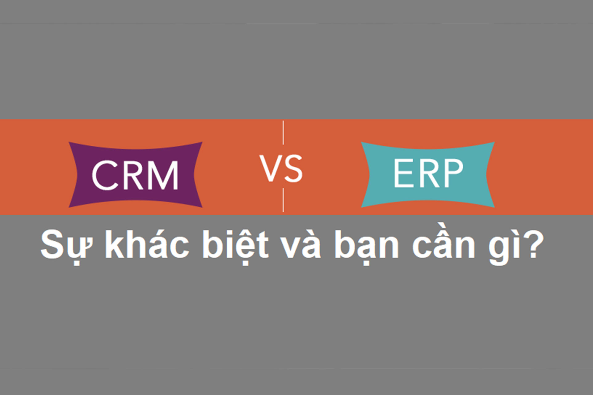 crm và erp